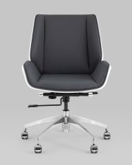 Кресло офисное TopChairs Crown SN серо-голубой