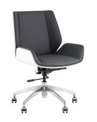 Кресло офисное TopChairs Crown SN серо-голубой