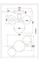 Бра Moderli V10793-3W Renny