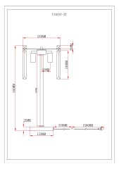 Лампа настольная Moderli V10757-3T Levi