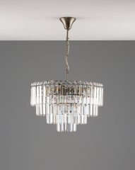 Люстра подвесная Moderli V10738-9P Crystal