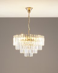 Люстра подвесная Moderli V10738-9P Crystal