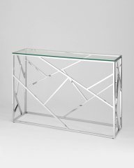 Консоль АРТ ДЕКО 115*30 серебро