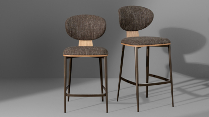 Барный стул Bonaldo Olos too