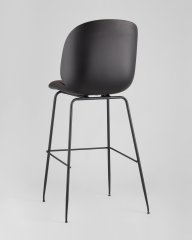 Стул барный Beetle PU со спинкой коричневый 2 шт