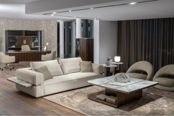 Диван Giorgio collection Luxor Sofa marble shelves