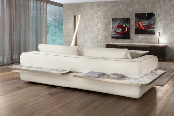 Диван Giorgio collection Luxor Sofa marble shelves