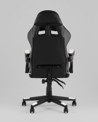 Кресло спортивное TopChairs Shadow черно-белый