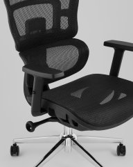 Кресло офисное TopChairs Techno Professional черный