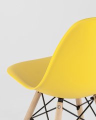 Стул Eames Style DSW желтый x4 (разборный каркас)