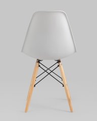 Стул Eames Style DSW светло-серый (разборный каркас)