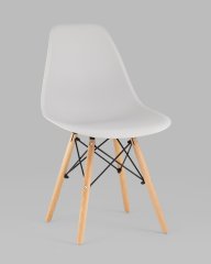 Стул Eames Style DSW светло-серый (разборный каркас)