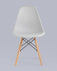Стул Eames Style DSW светло-серый x4 (разборный каркас)