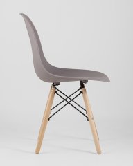 Стул Eames Style DSW темно-бежевый x4 (разборный каркас)
