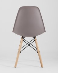 Стул Eames Style DSW темно-бежевый x4 (разборный каркас)
