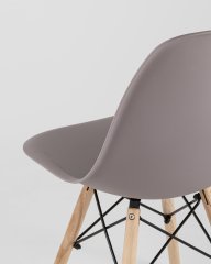 Стул Eames Style DSW темно-бежевый x4 (разборный каркас)