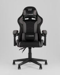 Кресло спортивное TopChairs Shadow черно-серый