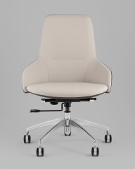 Кресло офисное TopChairs Soulo светло-серый, серый