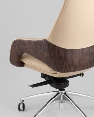 Кресло руководителя TopChairs Reign бежевый