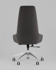 Кресло руководителя TopChairs Soulo светло-серый, серый