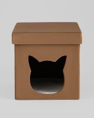 Пуф складной с ящиком Store Pet коричневый