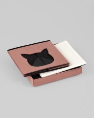 Пуф складной с ящиком Store Pet розовый