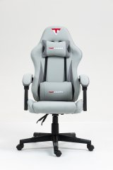 Кресло спортивное TopChairs Phantom серо-голубой