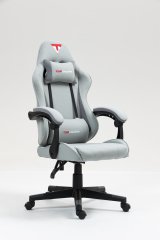 Кресло спортивное TopChairs Phantom серо-голубой