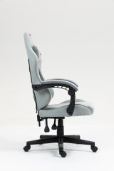 Кресло спортивное TopChairs Phantom серо-голубой