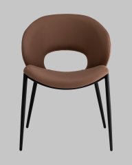 Стул Вивьен экокожа светло-коричневый