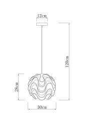 Светильник подвесной Moderli V11011-P Flake