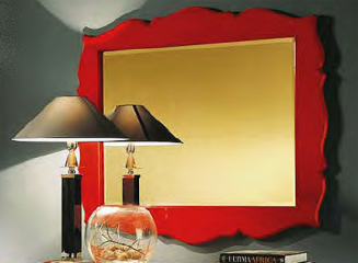 Зеркало Serafino marelli Foglie & colori L 71