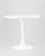 Стол Tulip D80 белый