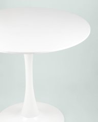 Стол Tulip D80 белый