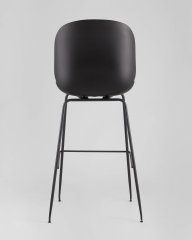 Стул барный Beetle PU со спинкой коричневый