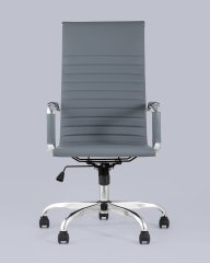 Кресло руководителя TopChairs City серый