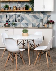 Стул Eames DSW белый x4
