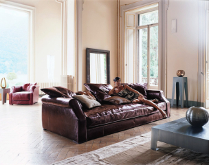 Диван Rubens free back cusions Longhi Loveluxe W 516