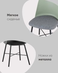 Стул Shell черный
