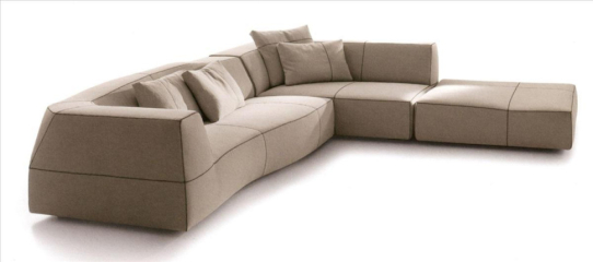 Диван Bend-sofa B&b italia B214td+b111a+b1p