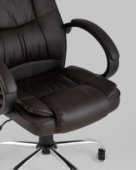 Кресло руководителя TopChairs Atlant коричневое