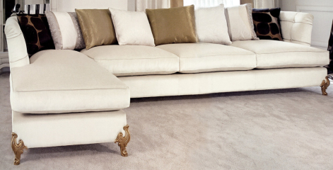 Диван King modular Bruno zampa Champagne King modular sofa