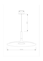 Подвесной светильник Moderli V2220-PL Metrix