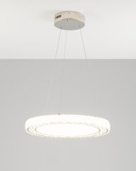 Светодиодная подвесная люстра Moderli V1600-PL Ice