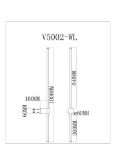 Настенный светодиодный светильник Moderli V5002-WL Ricco