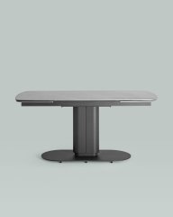 Стол обеденный Глория раскладной 170-250*90 керамика серая