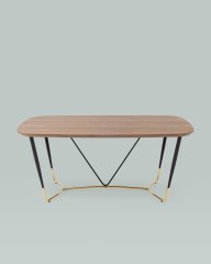 Стол обеденный Даймакс 180*90 темное дерево