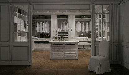 Гардеробная Ca' d'oro Classic interiors Peggy 01
