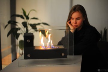 Биокамин Fidero 500 черный
