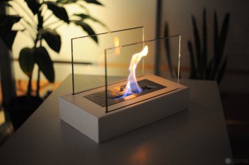 Биокамин Galea белый